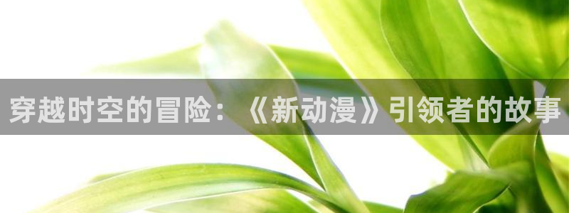 omofun手机动漫:穿越时空的冒险:《新动漫》引领者的故事配图